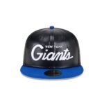 New York Giants Faux Leather Crown 59FIFTY Fitted Hat - Image 2